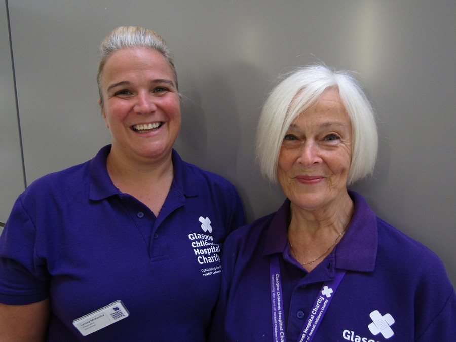 Mum Moira & Daughter Lynsey - our volunteer heroes