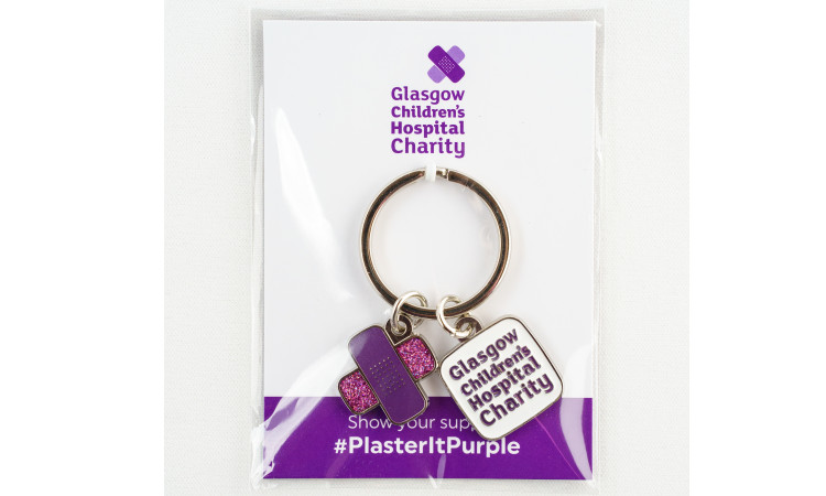 keyring glitter