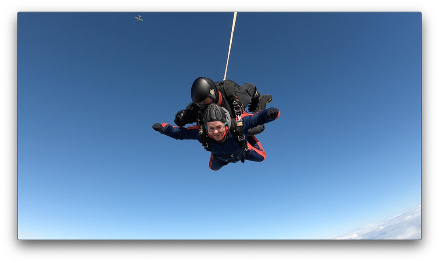 Barclays Scotland Employee Graeme took on a Skydive this year to help with his company's fundraising efforts 
