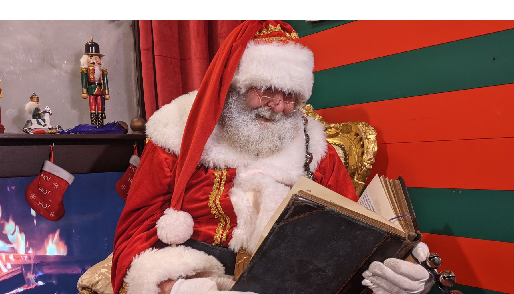 Santa bedtime story image