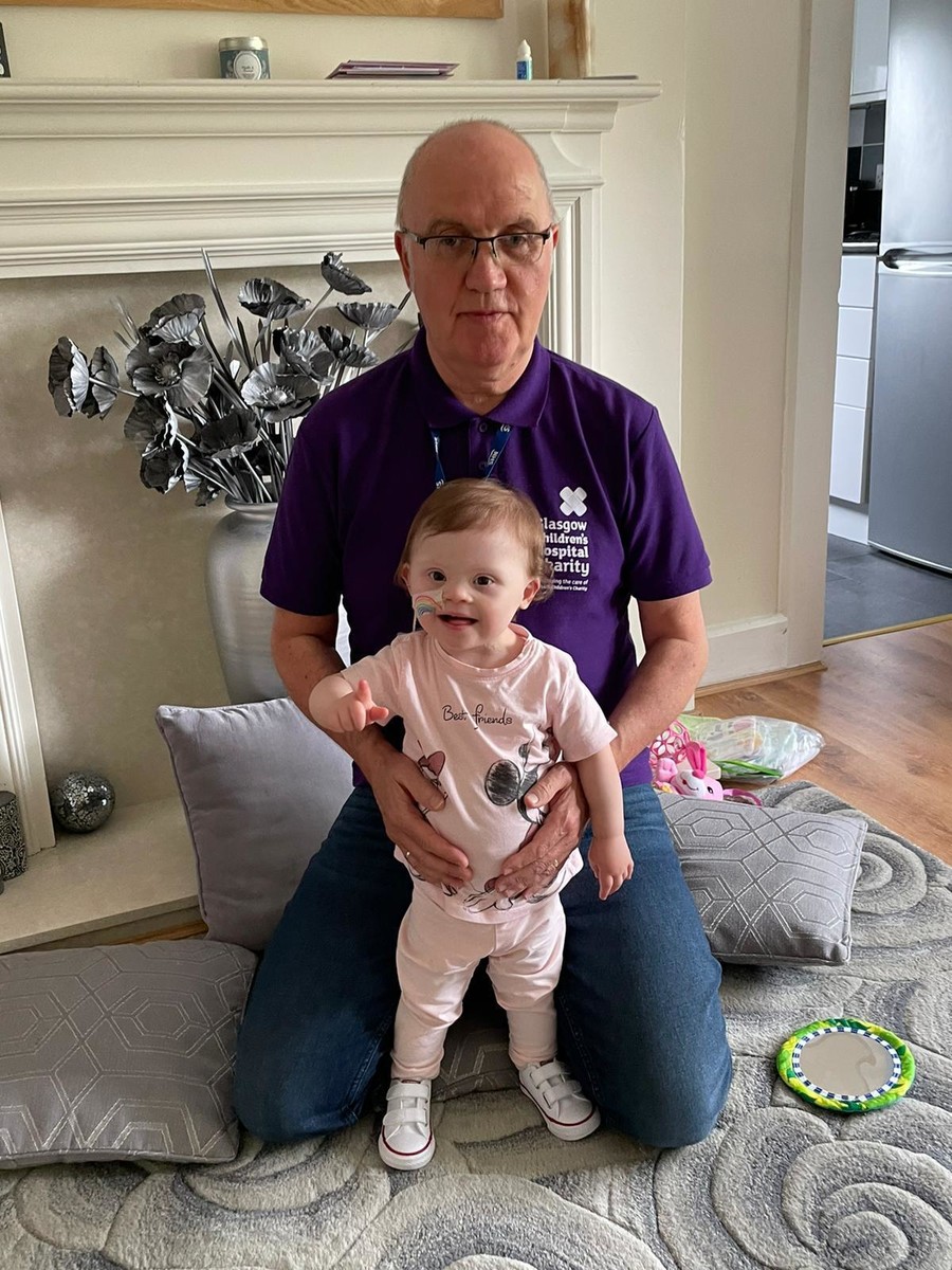 GCHC Volunteer Bobby Pollock with granddaughter Robyn