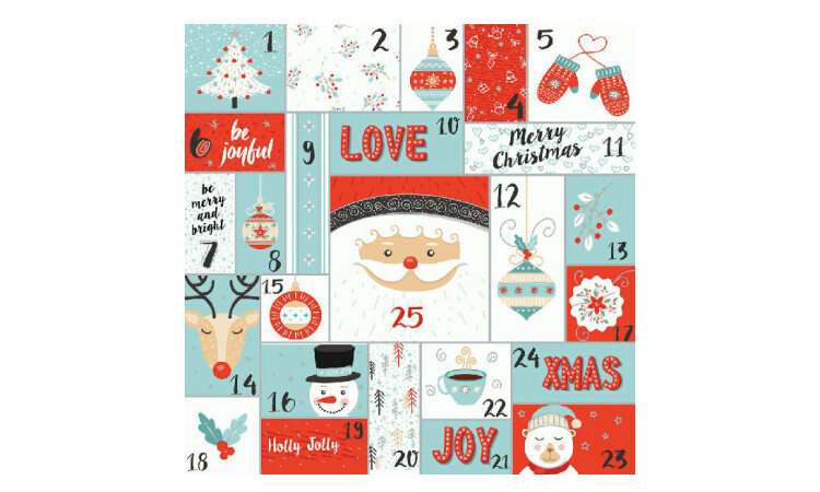 advent calendar cards