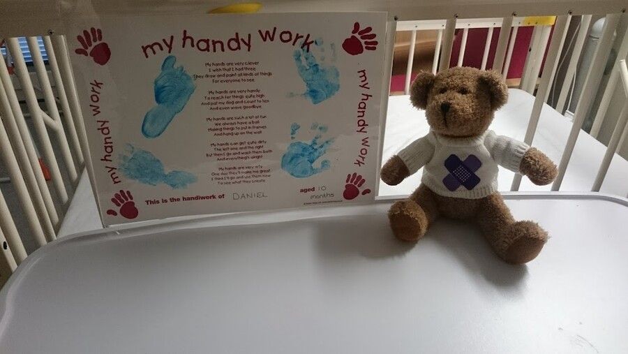 Daniel's hands and feet poster