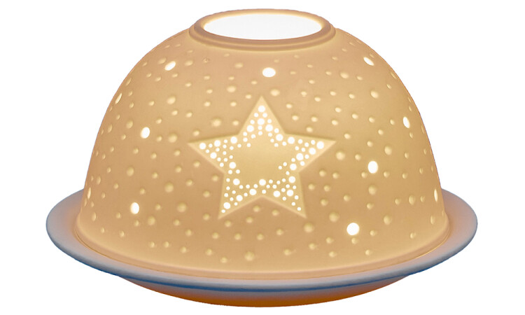 Twinkling Star Tealight Dome