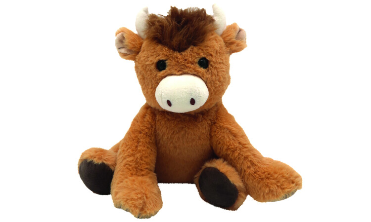 Harris Highland Cow Mini Snuggable Hottie