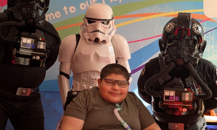 Ali Star Wars visit