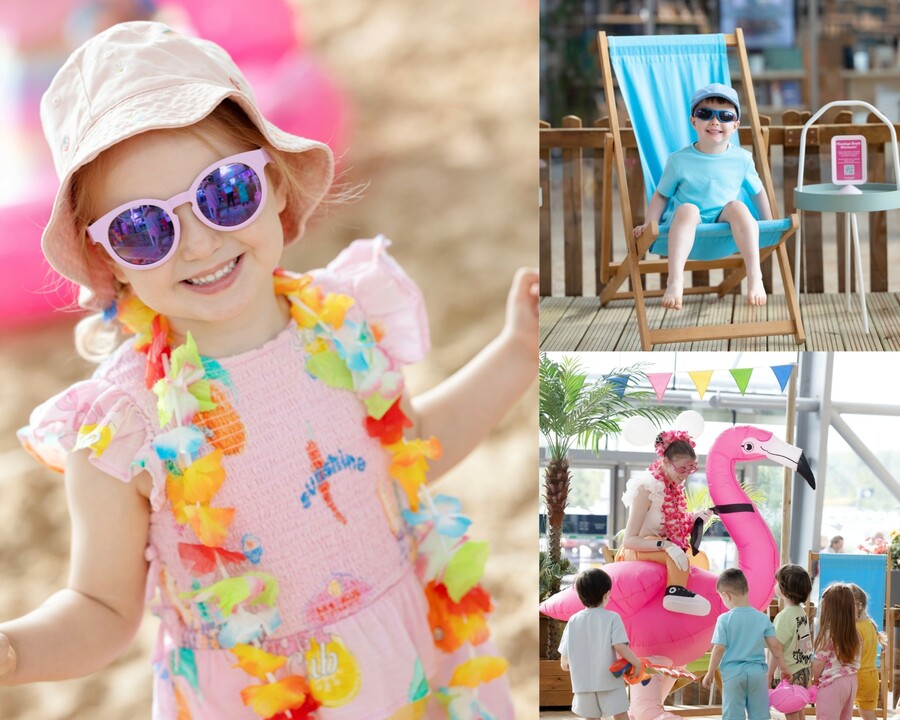 Flamingo Beach banner