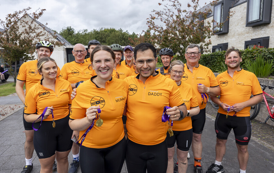Ride for Rita- Group medal photo