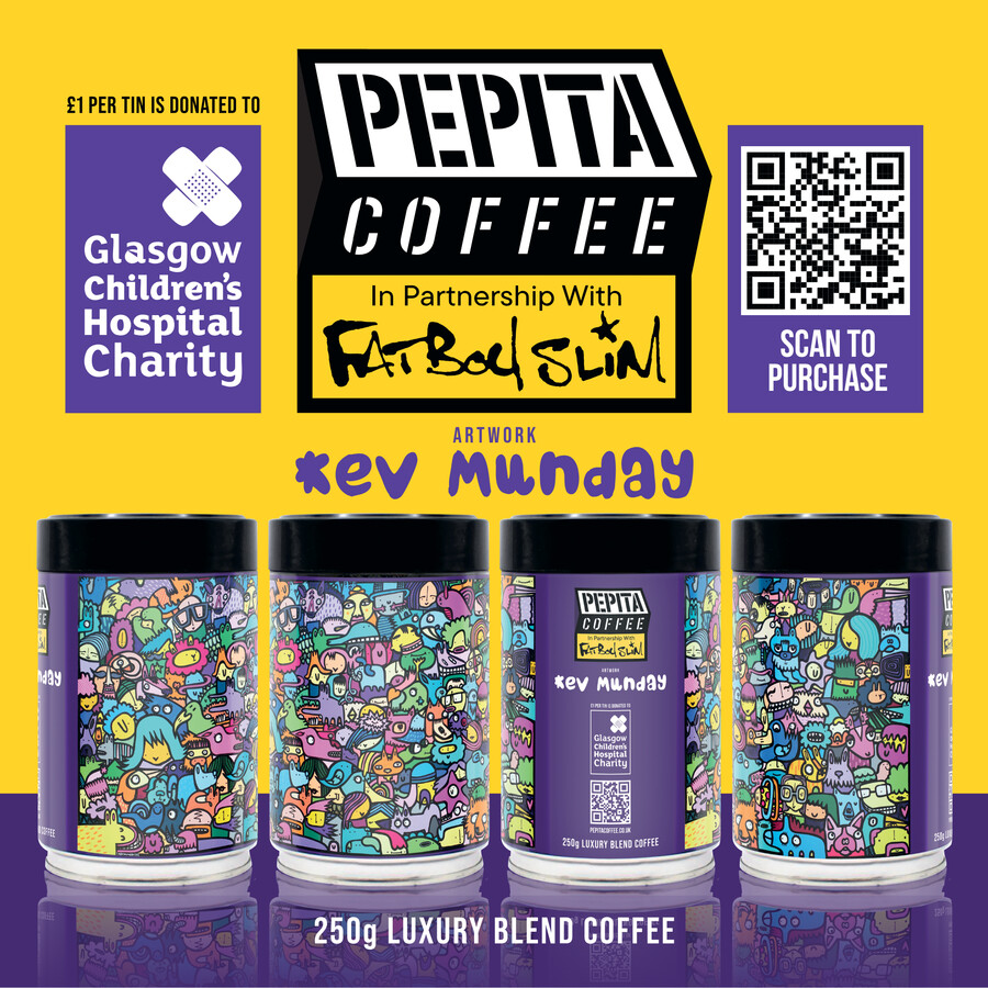 Kev Munday Coffee Tin