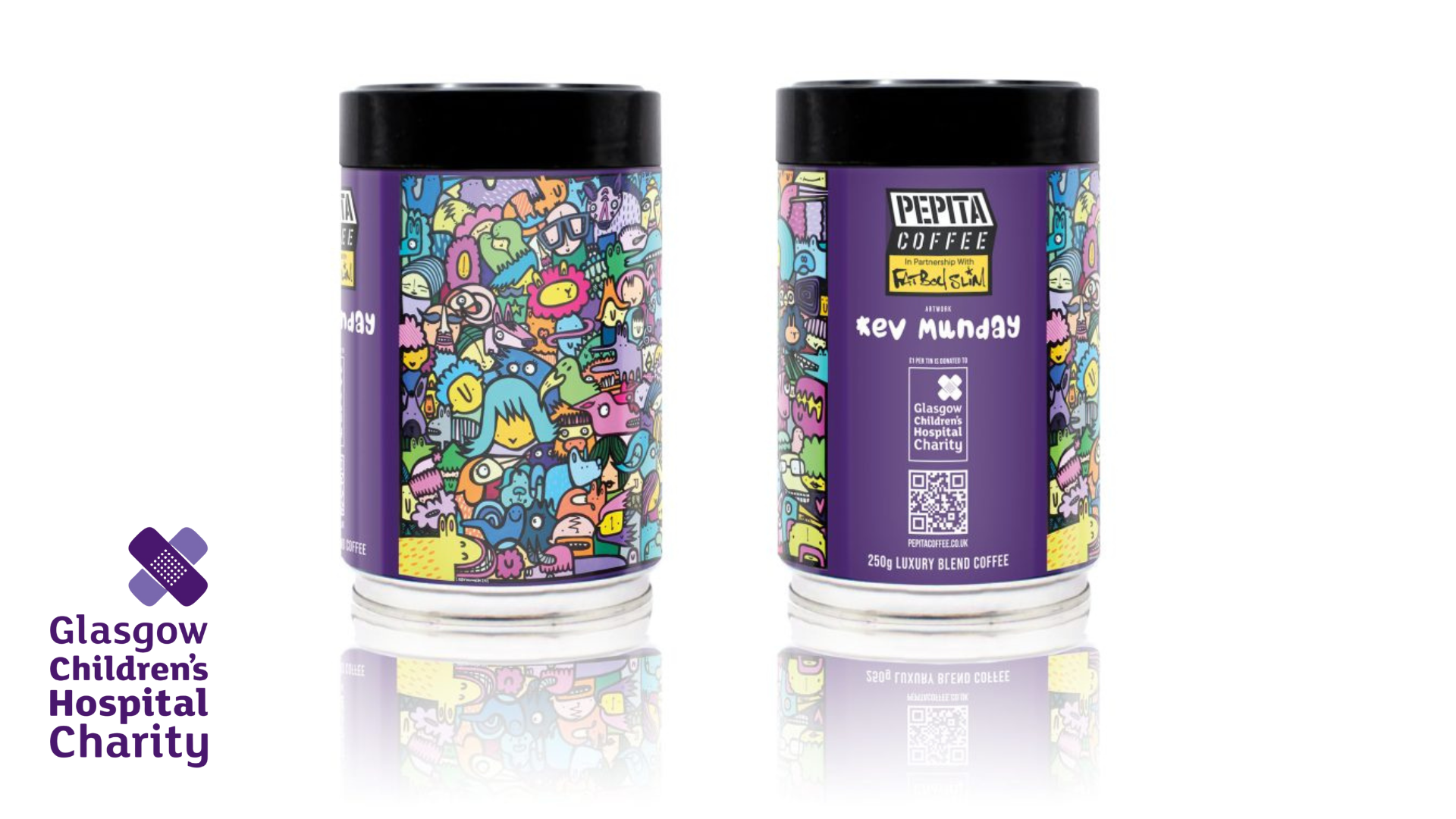 Pepita Coffee tin GCHC