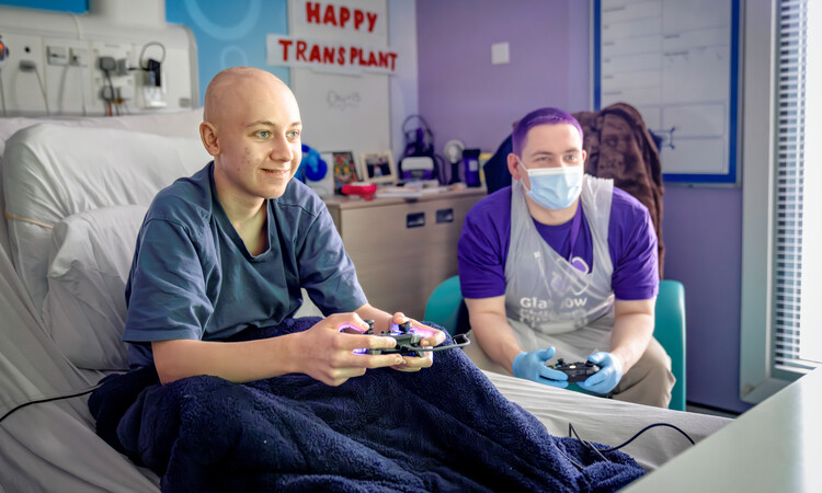 Gaming Teenager