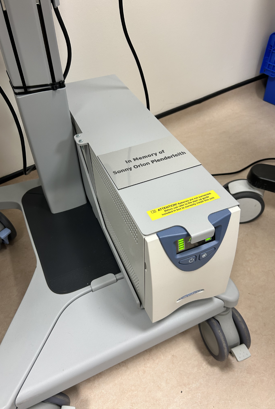 EEG Machine_PICU_Plaque